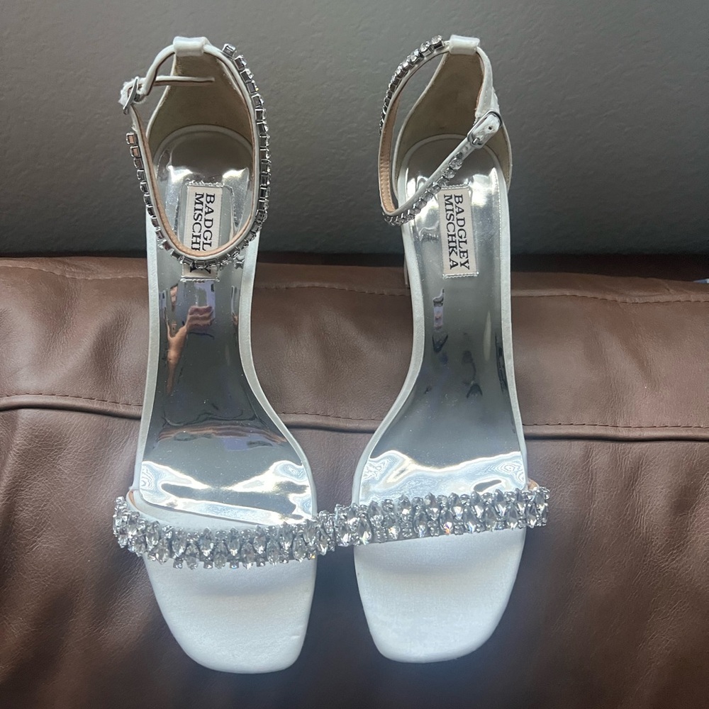 Used Badgley Mischka heels-worn only for pictures.